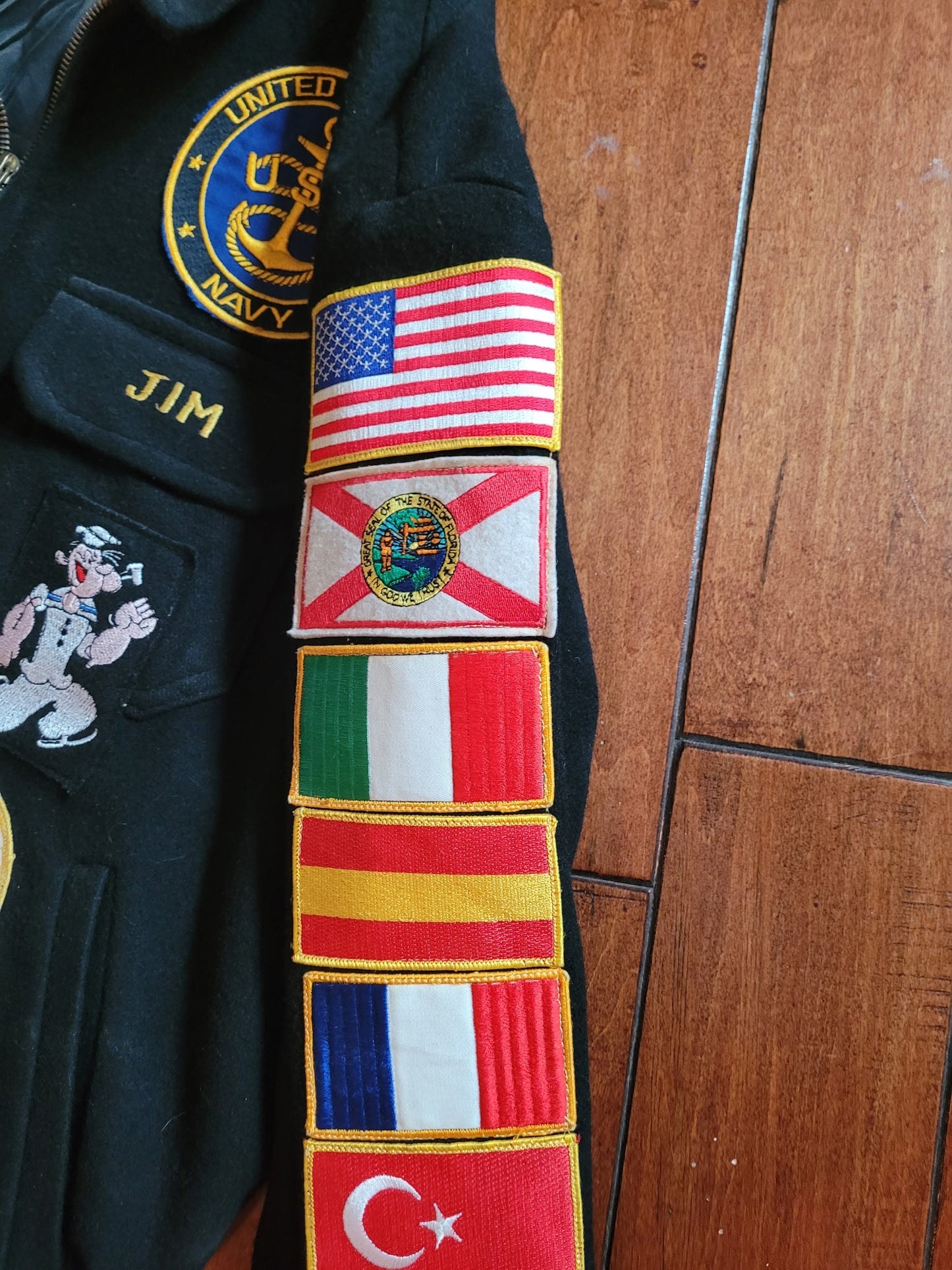 Custom Navy Cruise Jackets