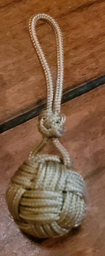 Globe Knot Key Fob Lanyard