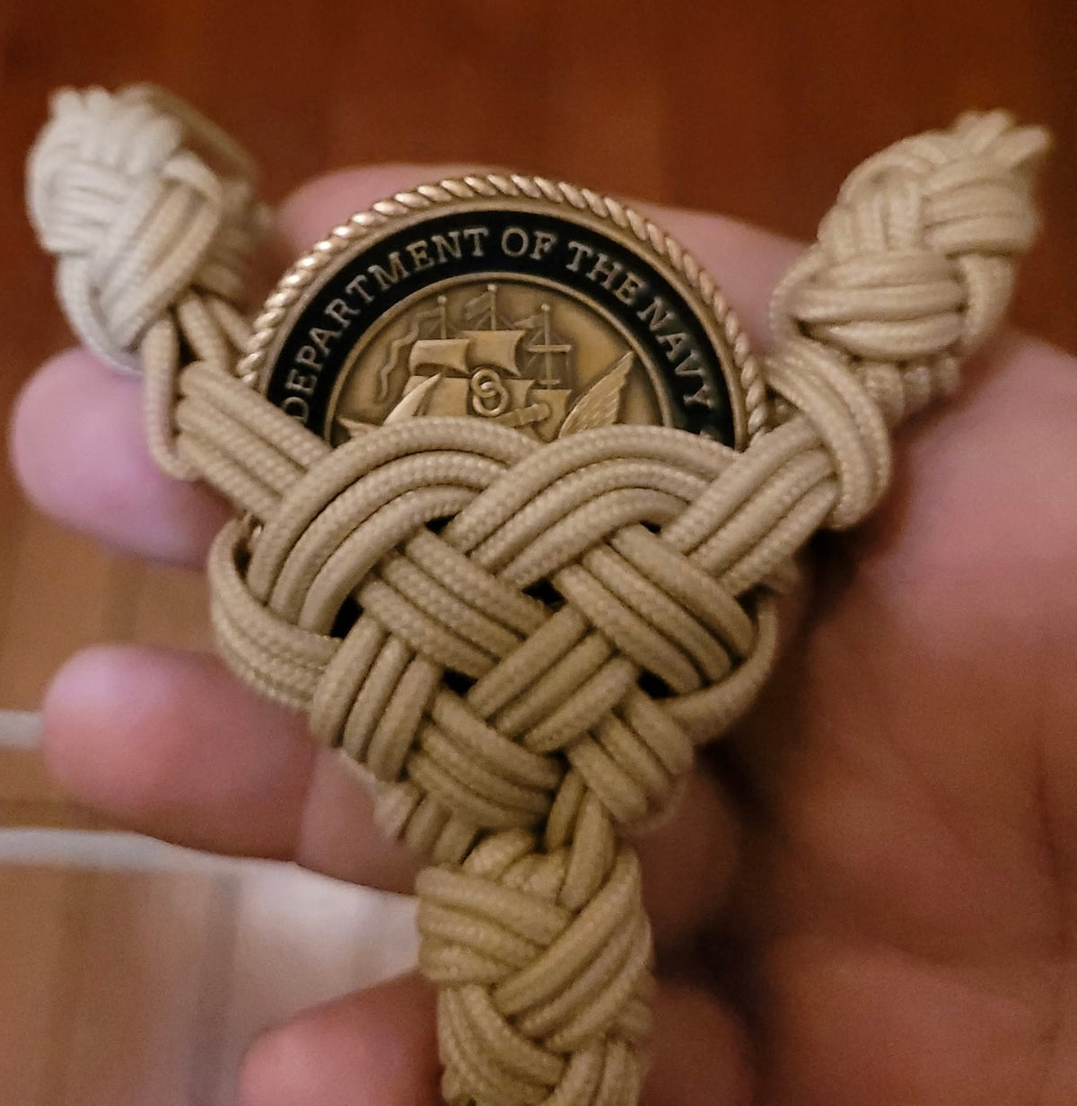 Doris Miller Tribute Challenge Coin Lanyard