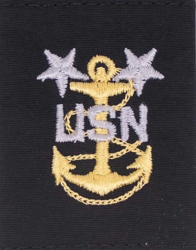 Chief Cold Weather Parka Tab Insignia Enlisted The Boatswain's Mate