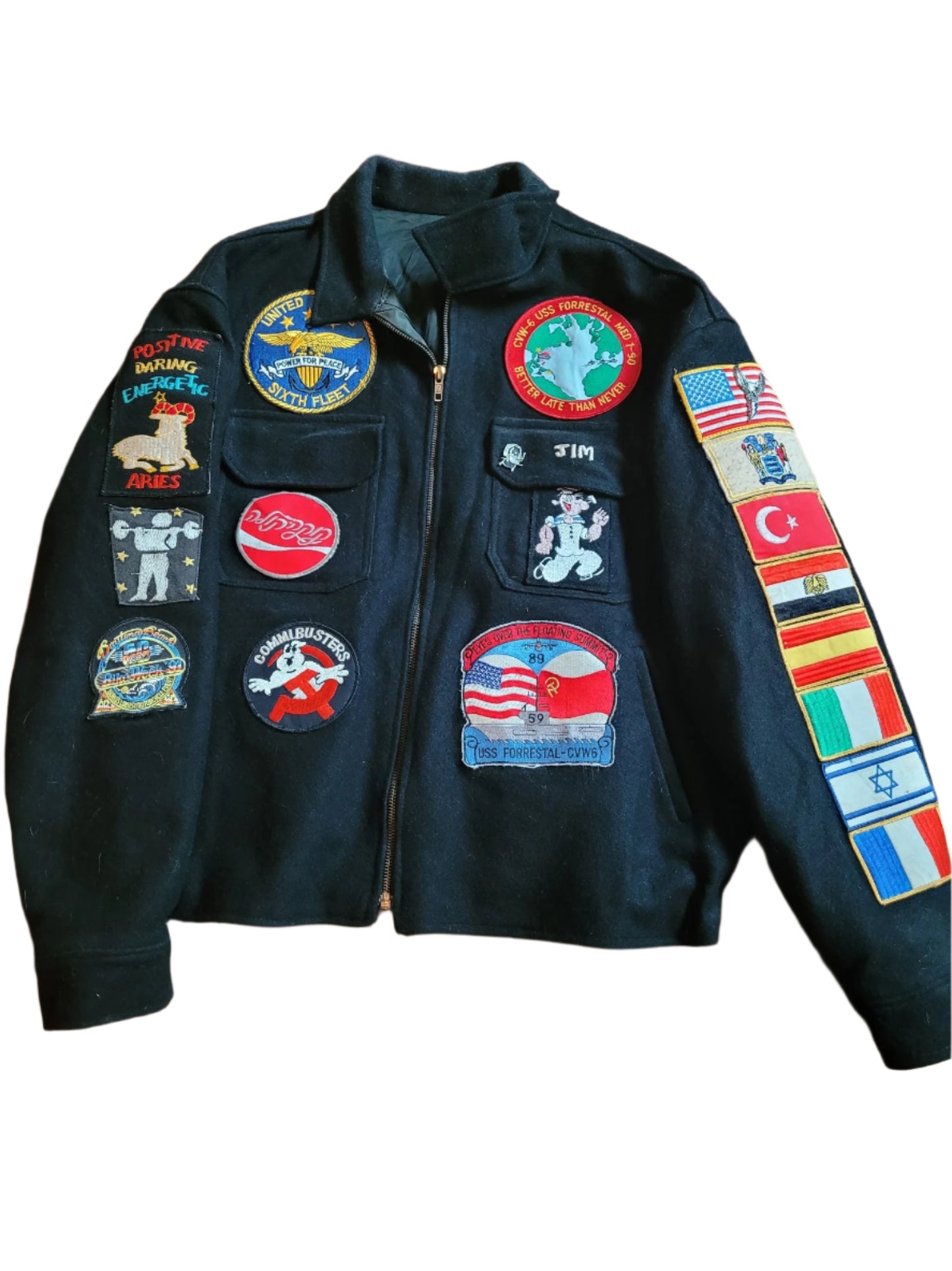Custom Navy Cruise Jackets
