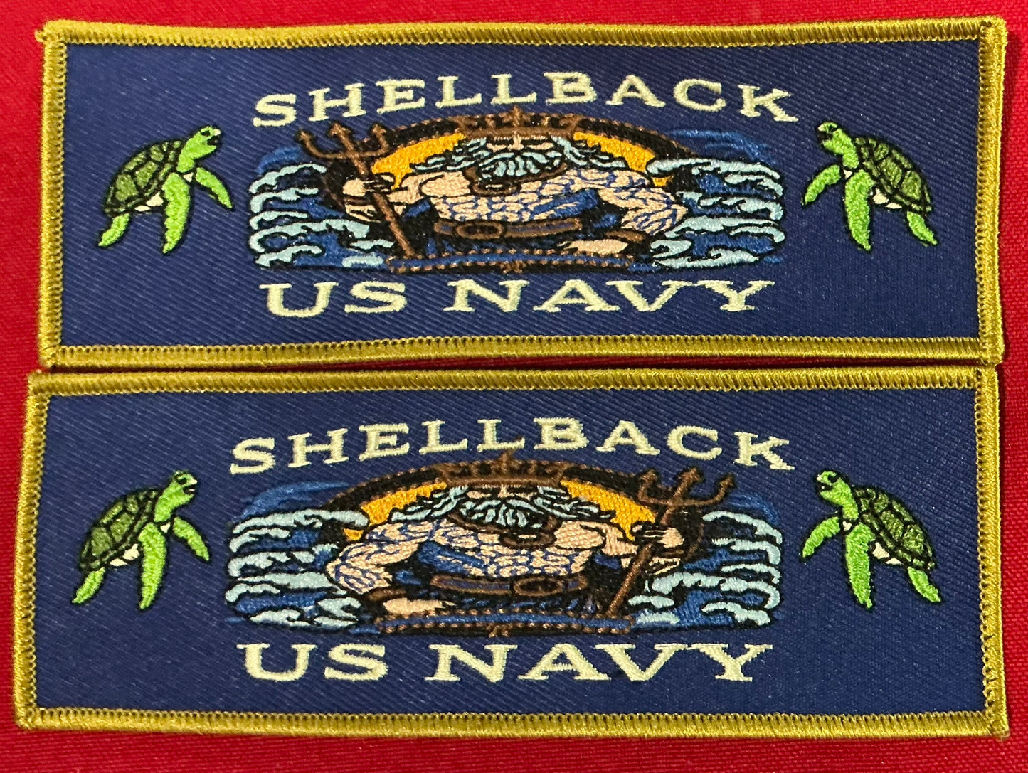US NAVY SHELLBACK LIBERTY CUFF SET