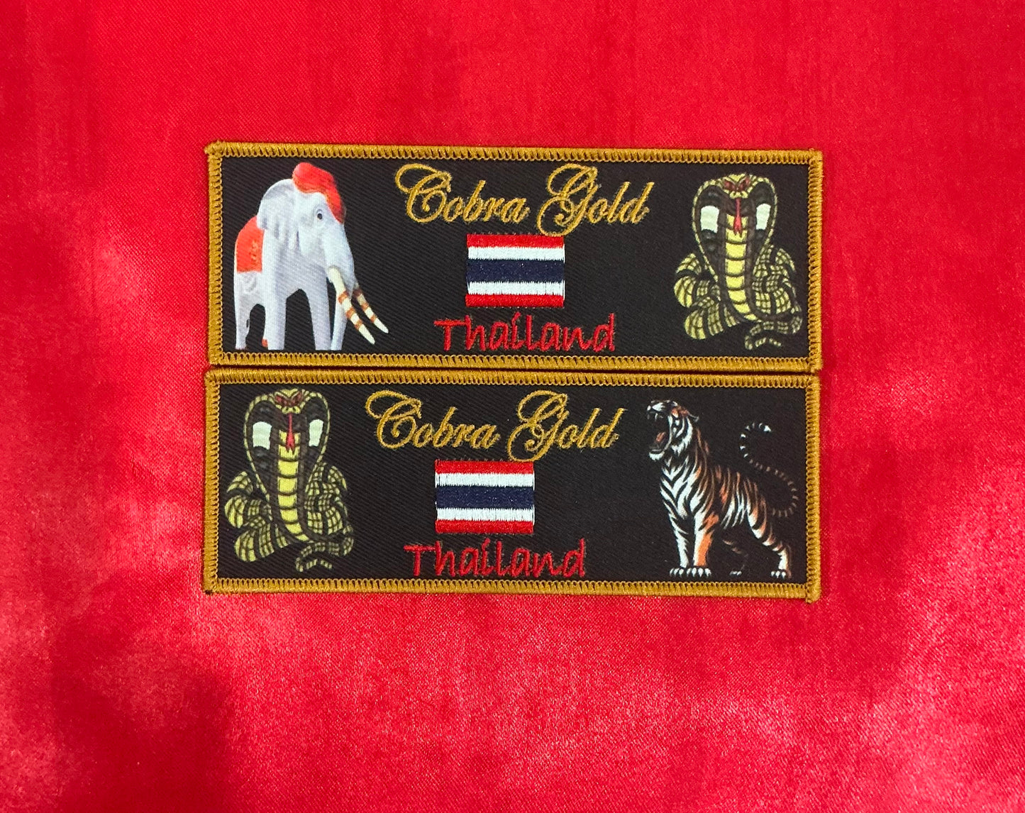 Thailand Cobra Gold Liberty Cuff Set