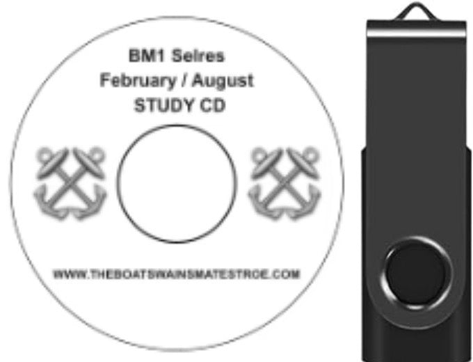 BM Study Cd / USB Drive for the SELRES Feb 2027 E-5 - E-6 EXAM
