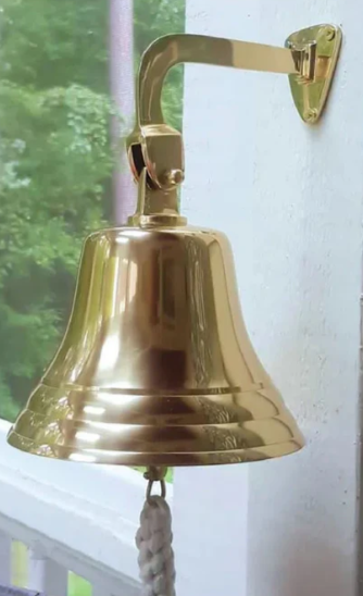 Brass Bell Ships Bell 7"