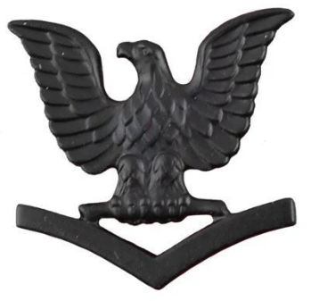 Navy Cap Device: E4-E6 Petty Officer