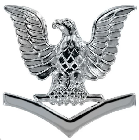 Navy Cap Device: E4-E6 Petty Officer