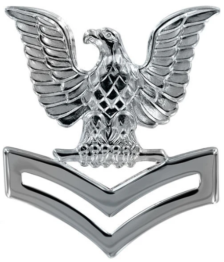 Navy Cap Device: E4-E6 Petty Officer