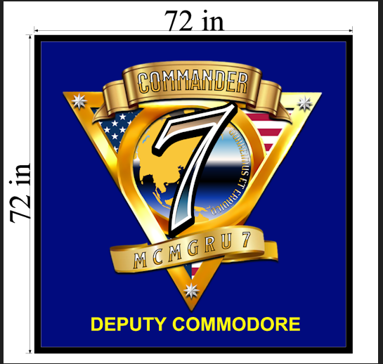 Custom 6x6 berber mat deputy