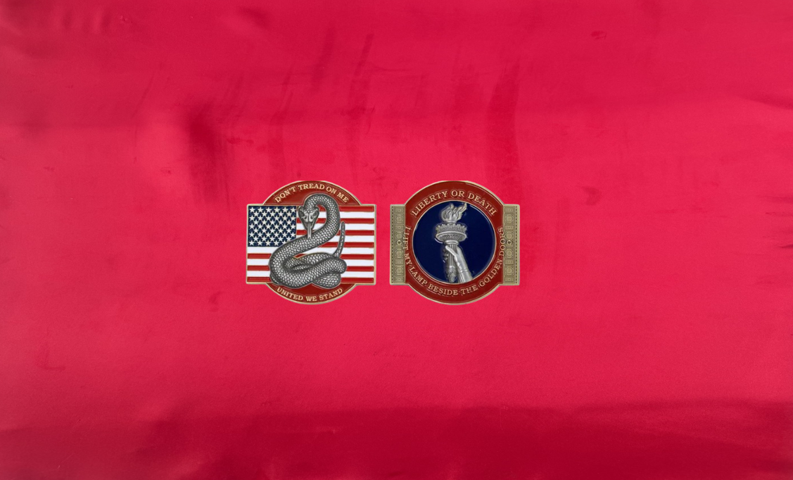 Don’t tread on me coin