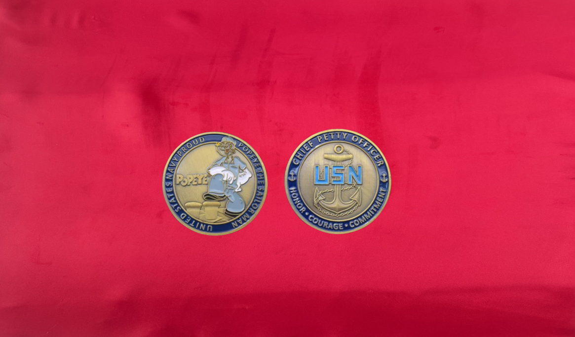 Popeyes Chief coin