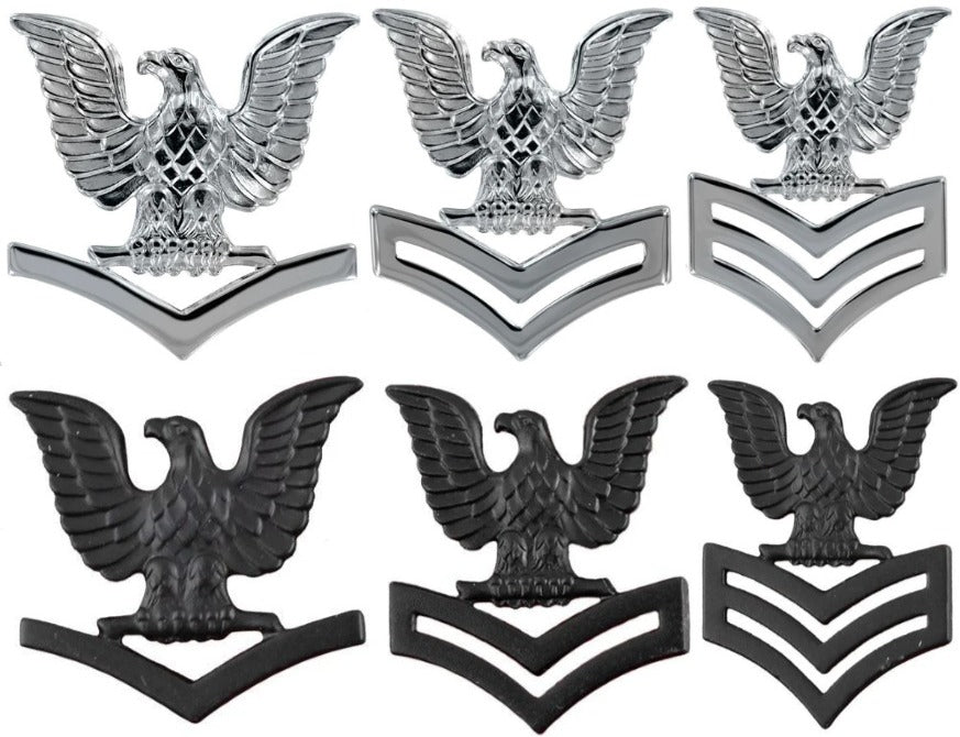 Navy Cap Device: E4-E6 Petty Officer