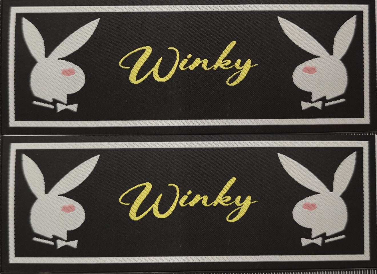Silk Winky Playboy Liberty Cuff Set