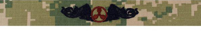 NWU Type III Warfare Devices & Breast Insignia Officer