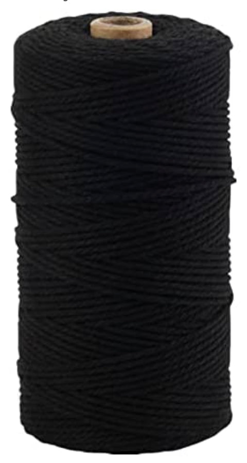 Three Strand 2mm Cotton Cord 100 ft