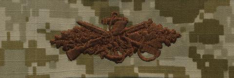 NWU Type II Warfare Devices & Breast Insignia Officer