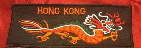 ORANGE BODY GREEN BACK HONG KONG DRAGON LIBERTY CUFF Single