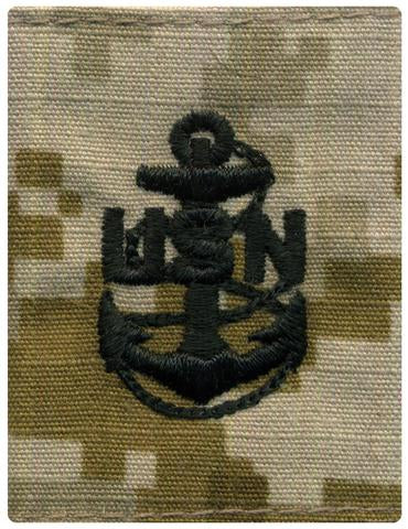 NWU Type II Enlisted Parka Rank Tab