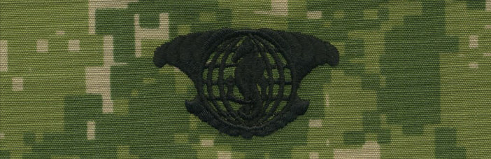 NWU Type III Warfare Devices & Breast Insignia Officer