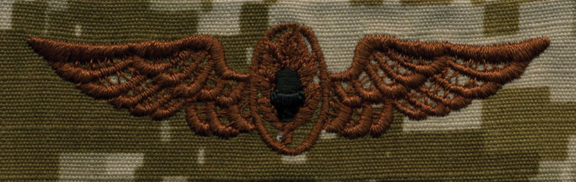 NWU Type II Warfare Devices & Breast Insignia Officer