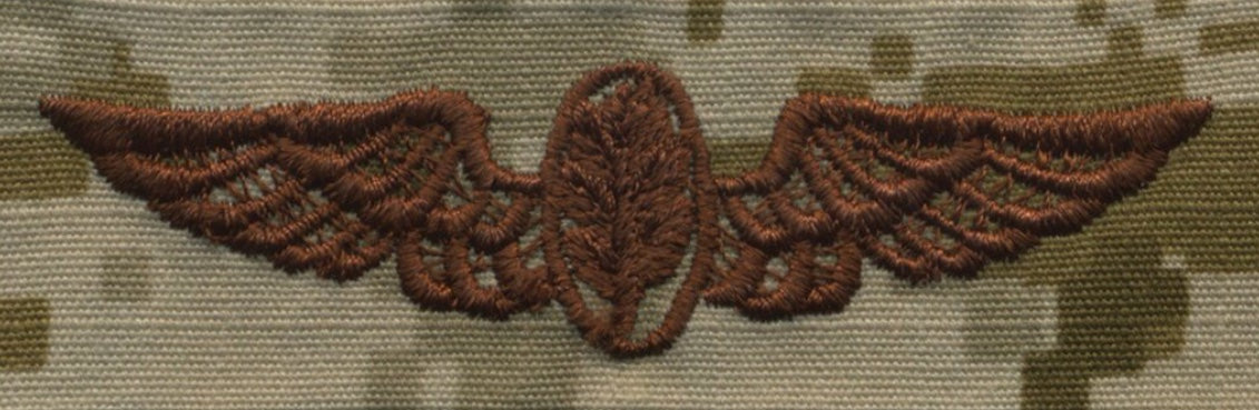 NWU Type II Warfare Devices & Breast Insignia Officer