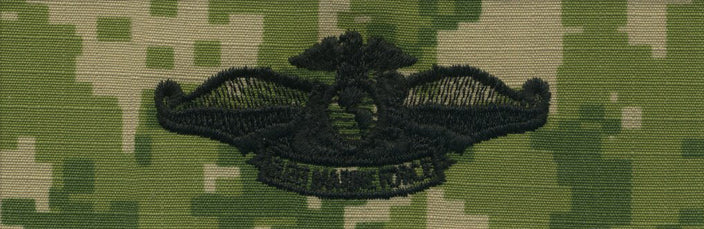 NWU Type III Warfare Devices & Breast Insignia Officer