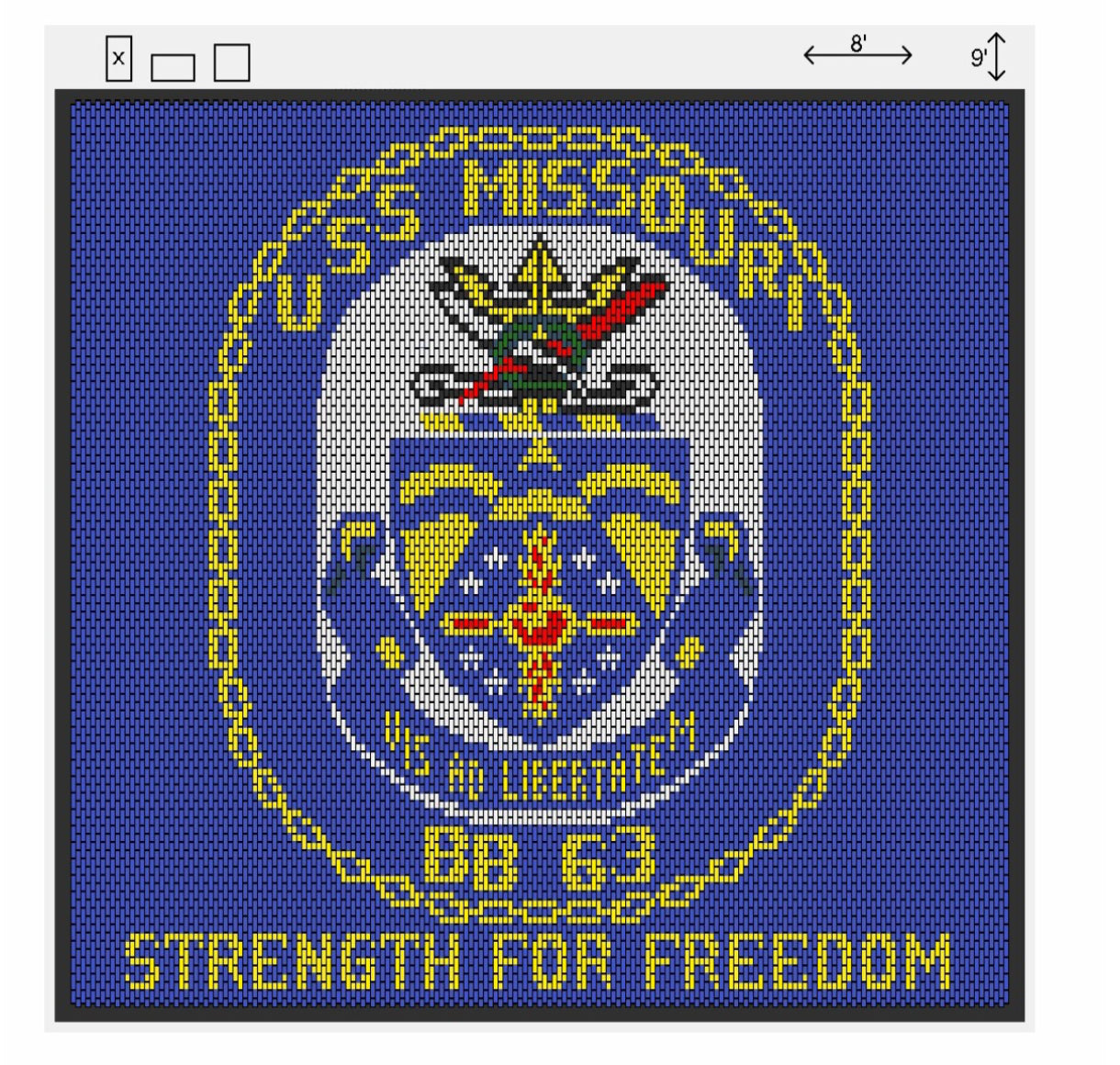 Quarterdeck Vinyl Link Mat