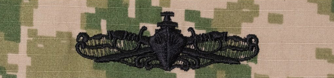 NWU Type III Warfare Devices & Breast Insignia Officer