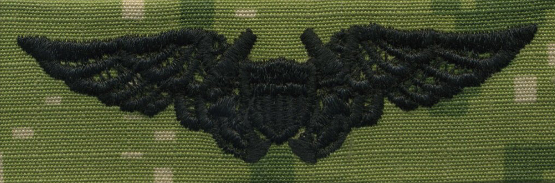 NWU Type III Warfare Devices & Breast Insignia Officer