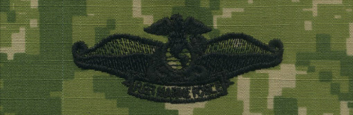 NWU Type III Warfare Devices & Breast Insignia Officer