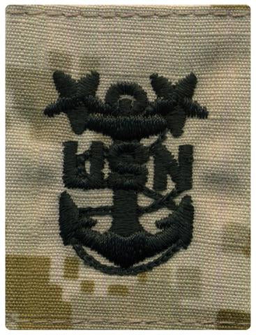 NWU Type II Enlisted Parka Rank Tab