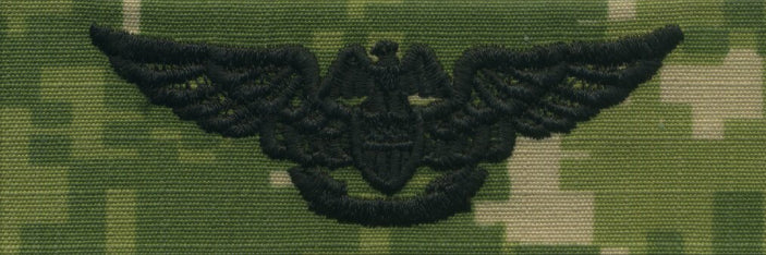 NWU Type III Warfare Devices & Breast Insignia Officer
