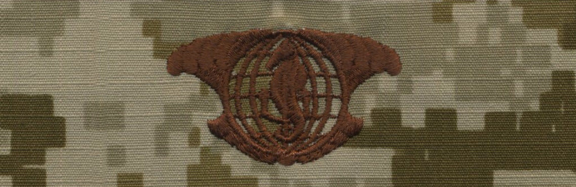 NWU Type II Warfare Devices & Breast Insignia Officer