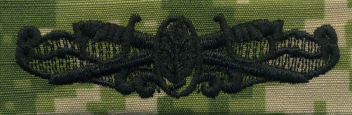 NWU Type III Warfare Devices & Breast Insignia Officer