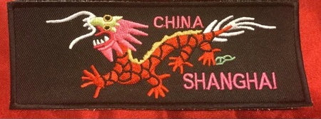 RED BODY TAN BACK SHANGHAI CHINA DRAGON LIBERTY CUFF SIngle