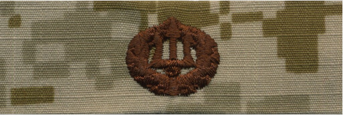 NWU Type II Warfare Devices & Breast Insignia Officer