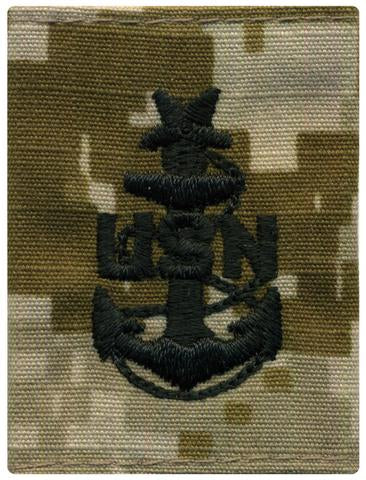 NWU Type II Enlisted Parka Rank Tab
