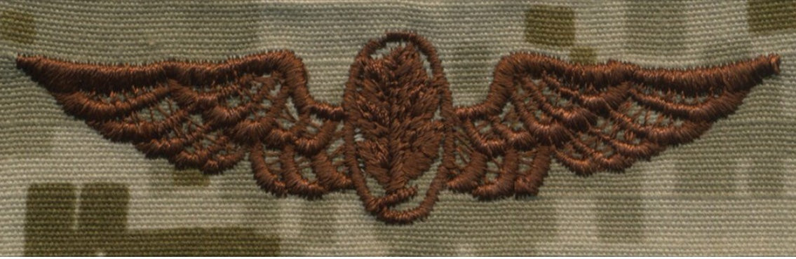 NWU Type II Warfare Devices & Breast Insignia Officer