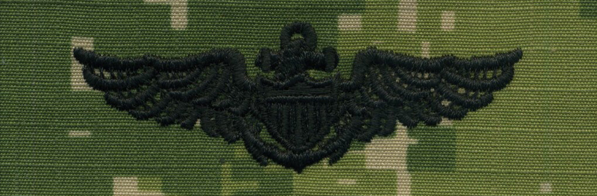 NWU Type III Warfare Devices & Breast Insignia Officer