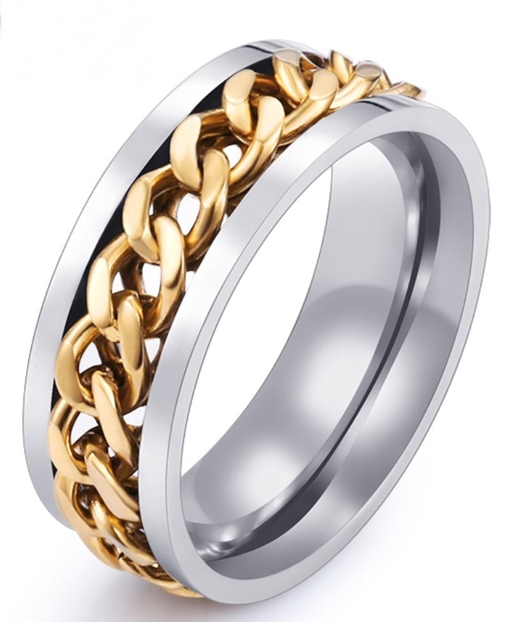 Stainless Steel Chainlink Rings