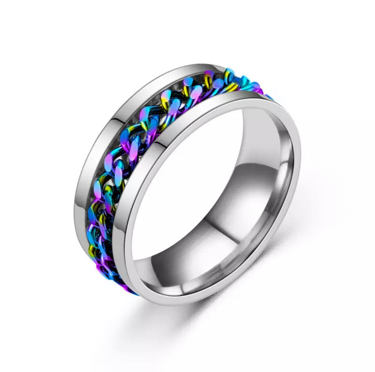 Stainless Steel Chainlink Rings