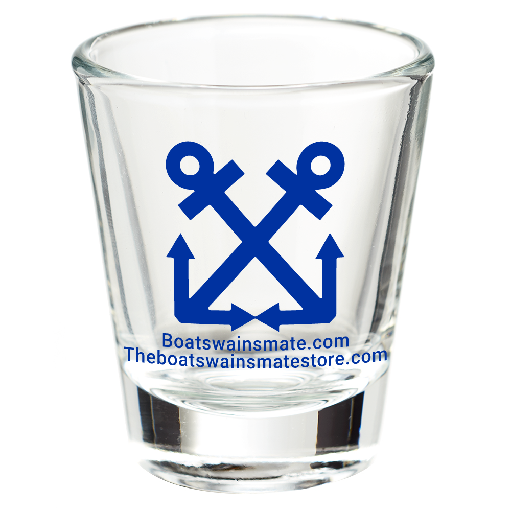 Boatswain’s Mate Shot Glass The Boatswain's Mate Store