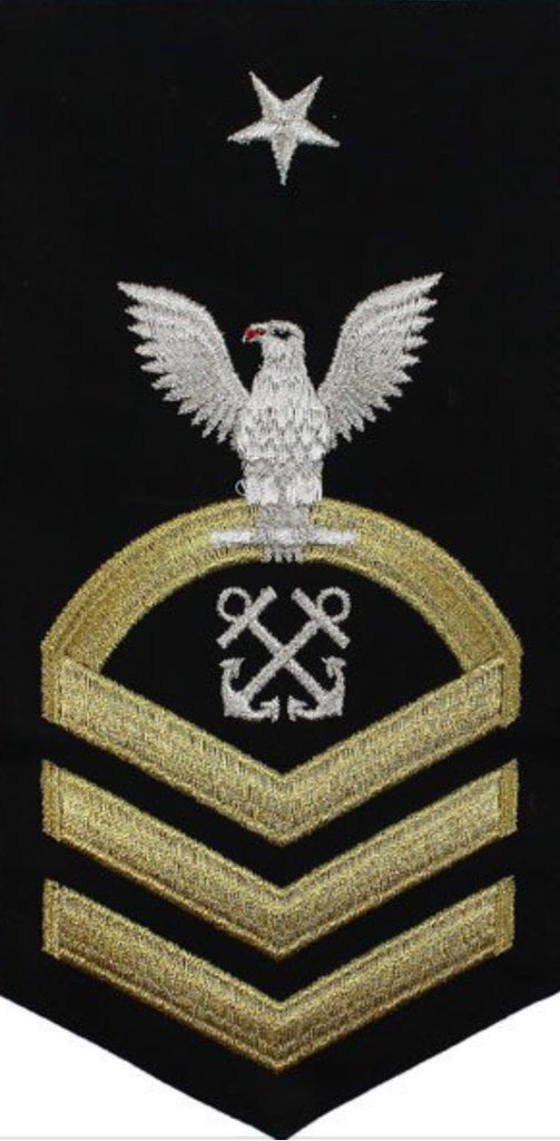 Boatswain's Mate Chief Petty Officers Seaworthy Patches The Boatswain