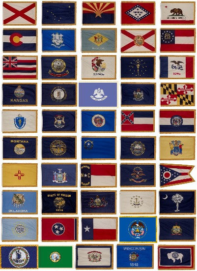 State Flag Set 50 flags – The Boatswain's Mate Store L.L.C.