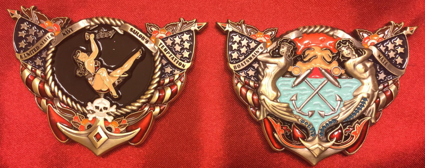 Boatswain's Mate & Sailor Jerry Tribute Coin