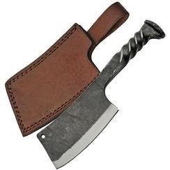Railroad Twisted Spike Cleaver