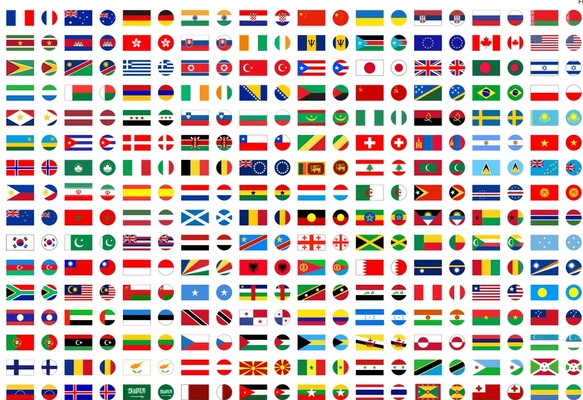 World Fag Patches