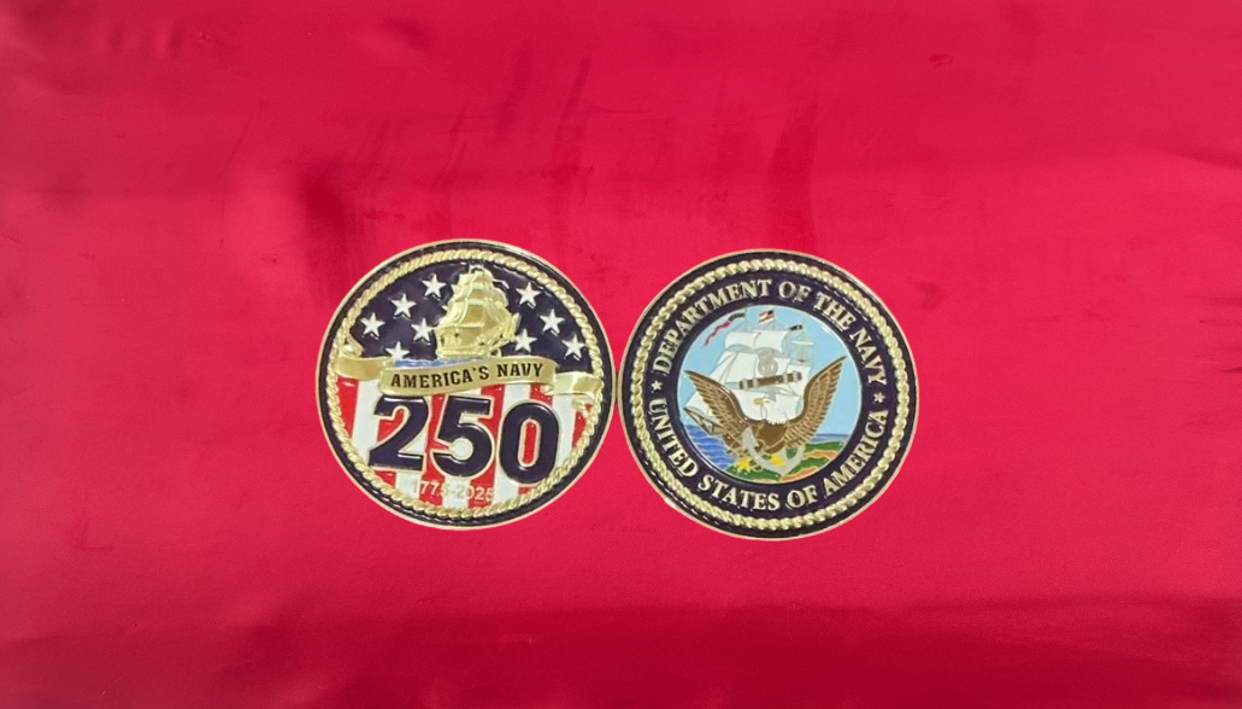 America 250 & United States Military 250th Birthday Coins