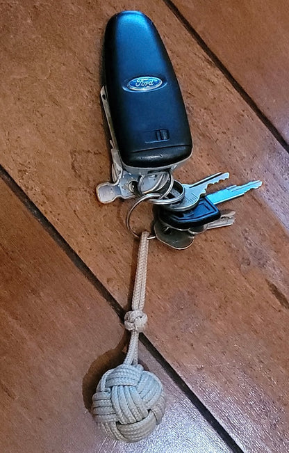 Globe Knot Key Fob Lanyard