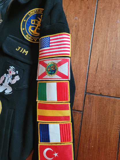 Custom Navy Cruise Jackets
